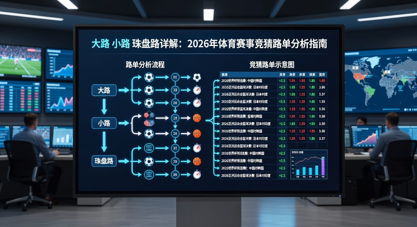 大路 小路 珠盘路｜盘口节奏与实战判断
