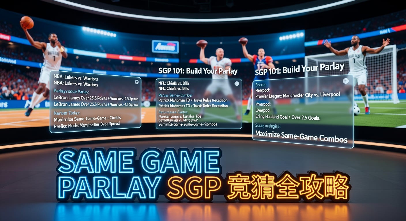 超级过关 same game parlay SGP：组合思路与风险控制