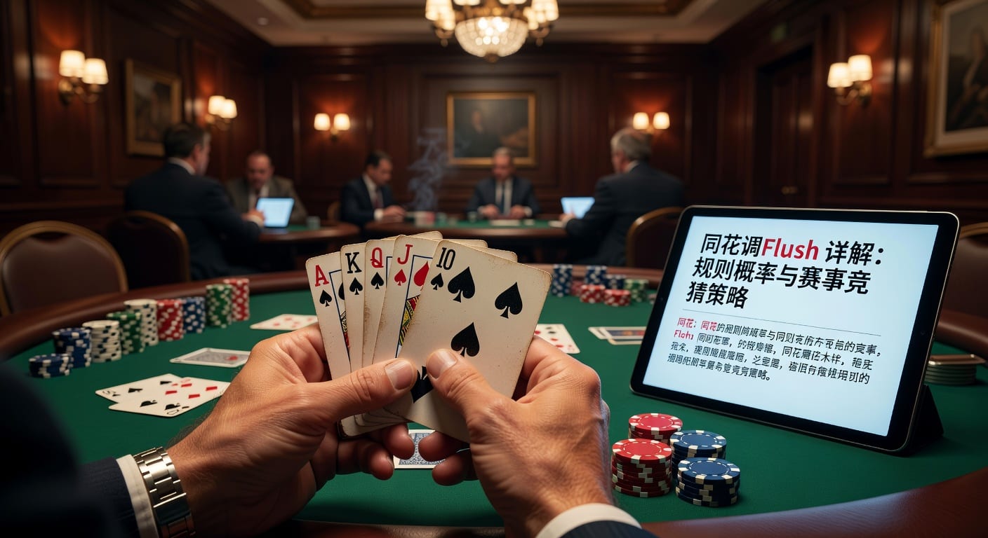 同花顺 straight flush｜规则、概率与实战判断