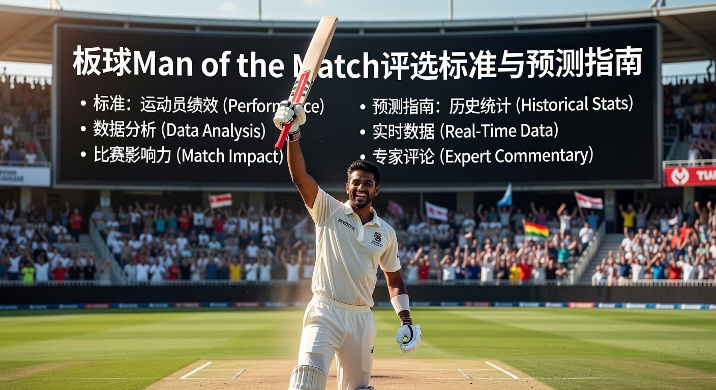 板球Man of the Match：2026年评判逻辑与投注技巧